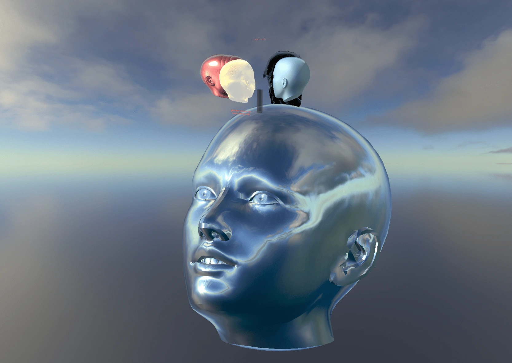 Mirror Mirror on the Wall (2023), documentation image 1, from Jeanyoon Choi's experiments.