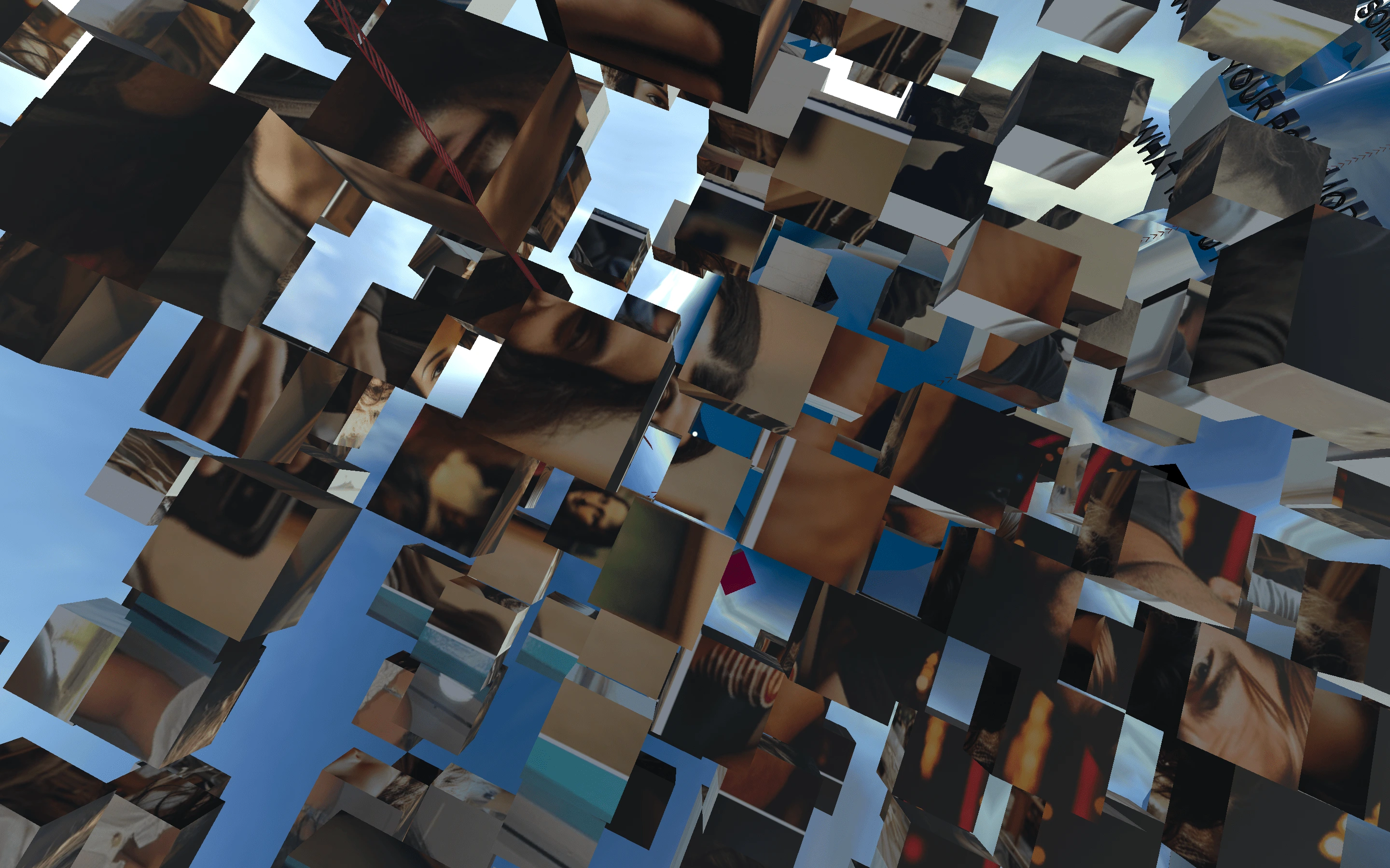 Mirror Mirror on the Wall (2023), documentation image 4, from Jeanyoon Choi's experiments.