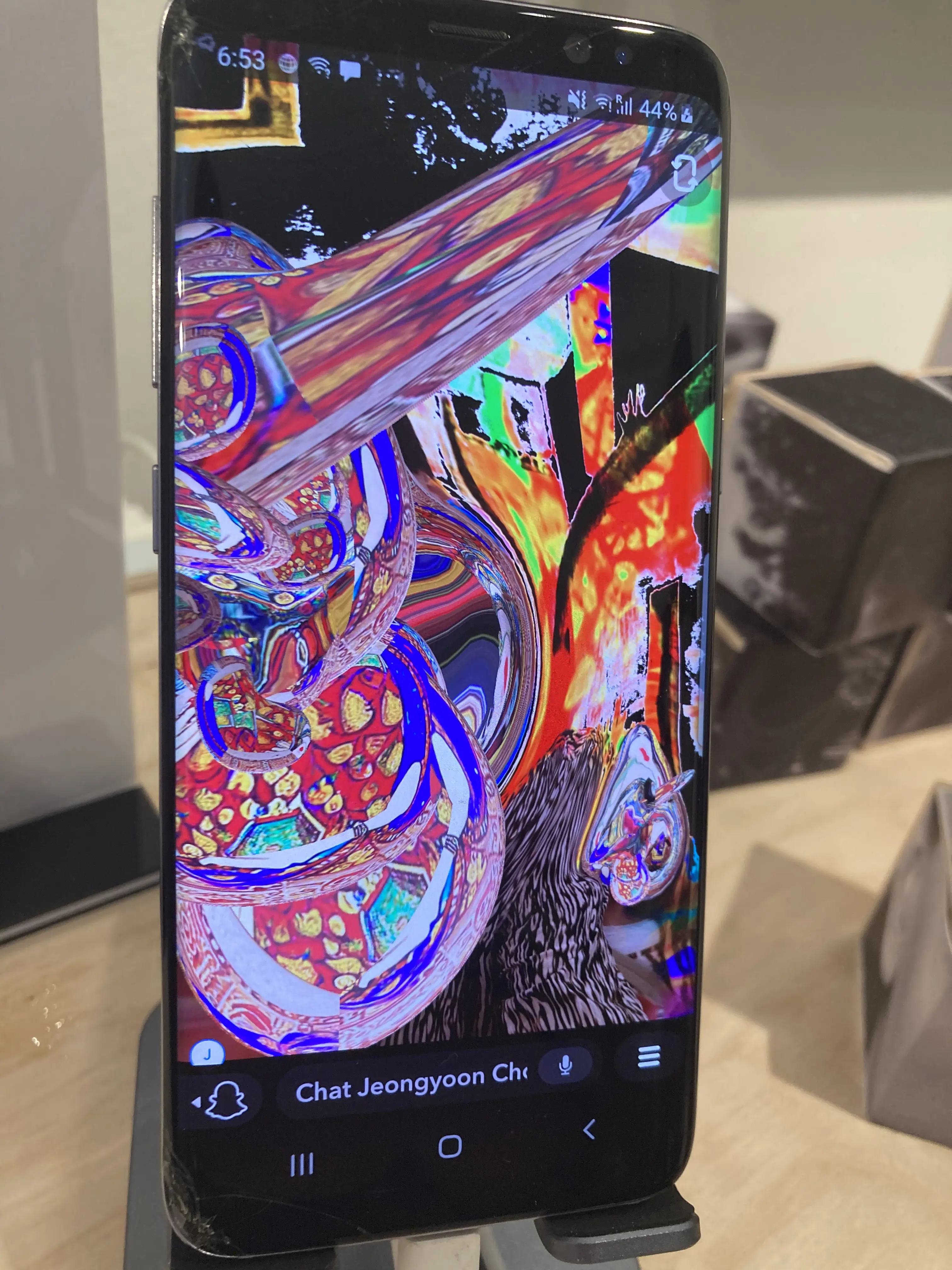 Oscillating Cultures (2023), documentation image 1, from Jeanyoon Choi's experiments.