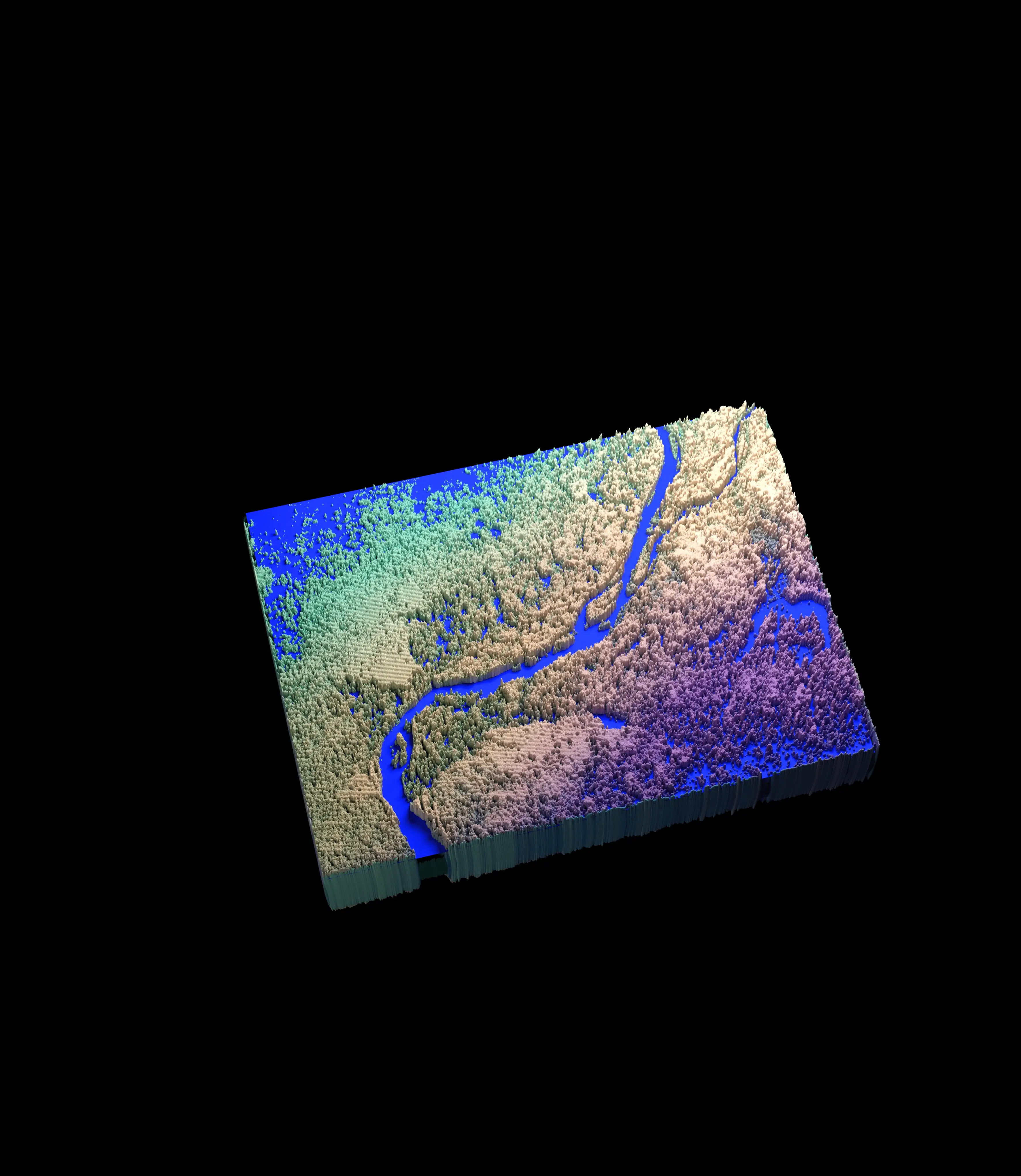 Passage of Water (2023), documentation image 5, from Jeanyoon Choi's experiments.