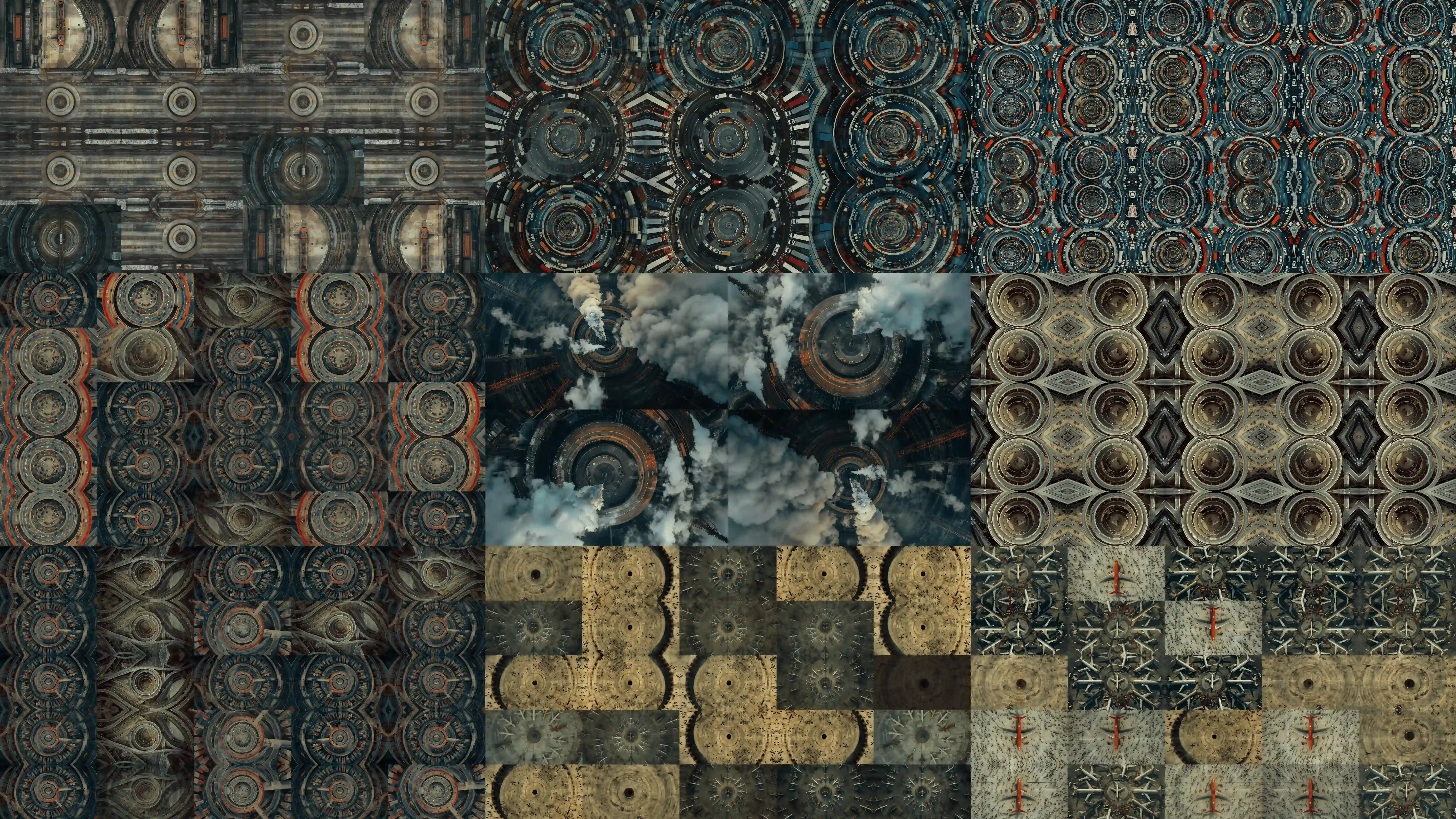 The Symphony of Civilisation (2024), documentation image 1, from Jeanyoon Choi's experiments.