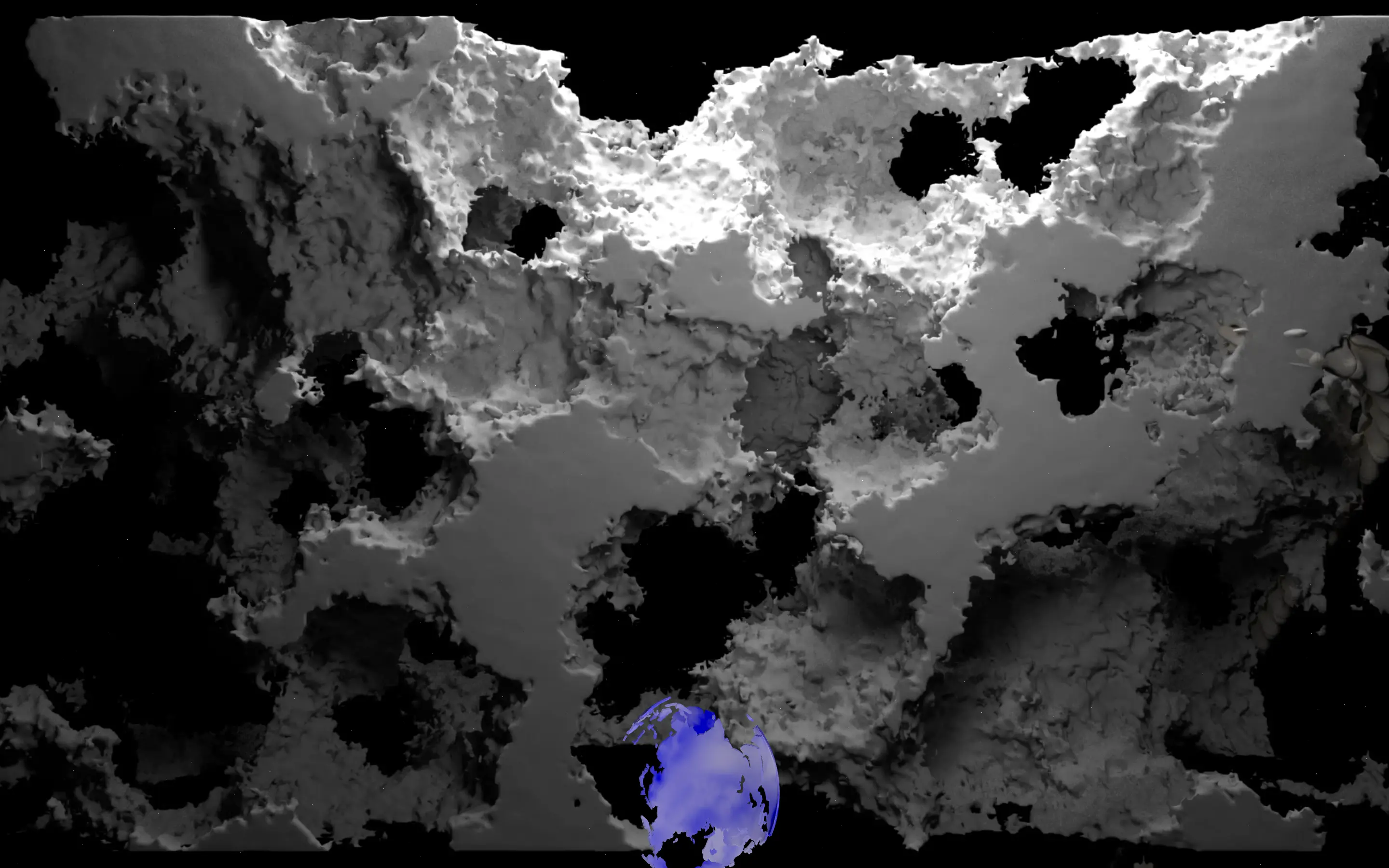 Uncharted Territory (2024), documentation image 1, from Jeanyoon Choi's experiments.